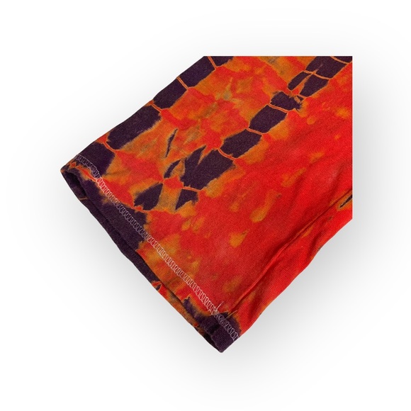 Y2K: new Lucky Brand 𒀭Batik Tie Dye T Shirt Dress 𒀭Jewel Tones 𒀭 12 XXS XS S - Picture 7 of 16